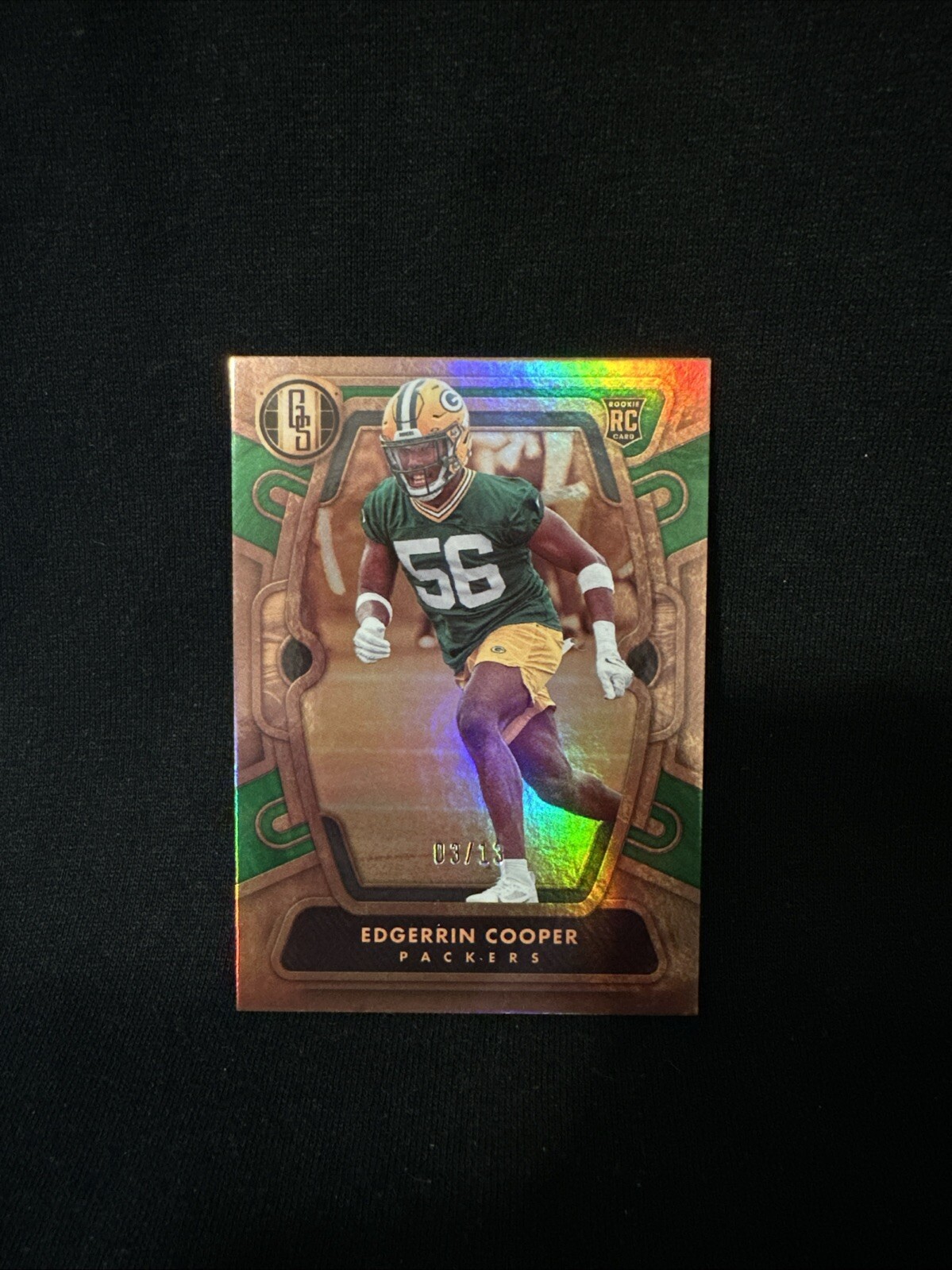 2024 Panini Gold Standard #137 Edgerrin Cooper RC Emerald 03/13