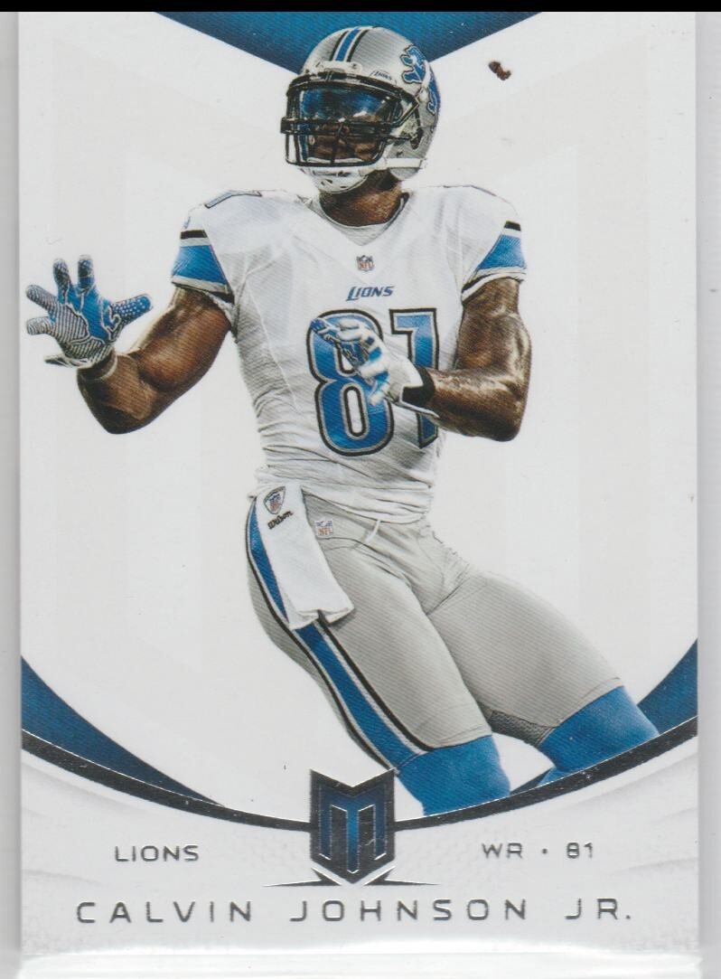 2013 Momentum #23 Calvin Johnson HOF Detroit Lions Georgia Tech