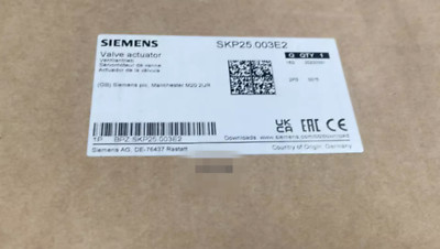 NEW SKP25.003E2 Siemens Actuators for Gas Valves /burner