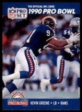 1990 Pro Set Kevin Greene Los Angeles Rams #392