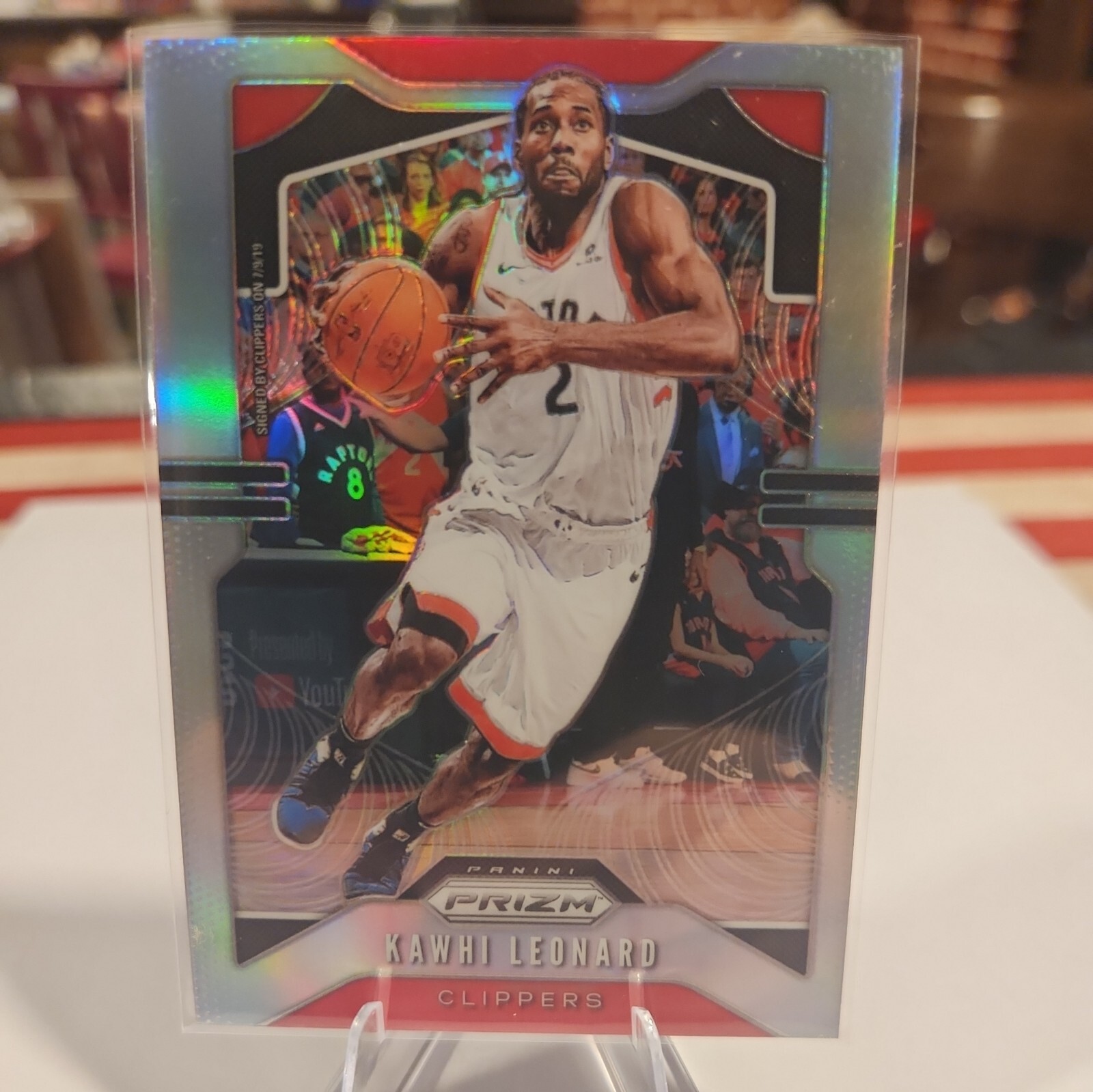 2019-20 Panini Prizm Silver Prizm Kawhi Leonard #149 Parallel SP