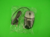 Genuine Dell 2-bottom Usb W/scroll Wheel Optical Mouse Black/silver Dj301 Genuine Dell 2-bottom Usb W/scroll Wheel Optical Mouse Black/silver Dj301
