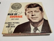 JFK Man of Courage 1917-1963 - John F Kennedy - 8mm B W Film