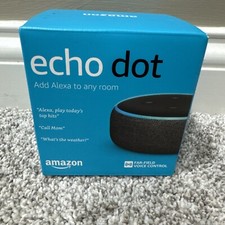 Amazon Echo Dot (3rd Generation) Smart Speaker - Charcoal