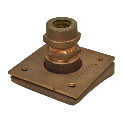 Tiara Boat Rudder Stuffing Box 320320 6 x 5 3/4 x 4 1/2 Inch Bronze