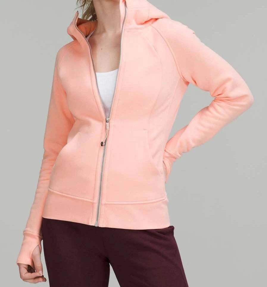 NWT LULULEMON Scuba Hoodie Dew Pink Size 2 4 6 8 10 12 118 Retail