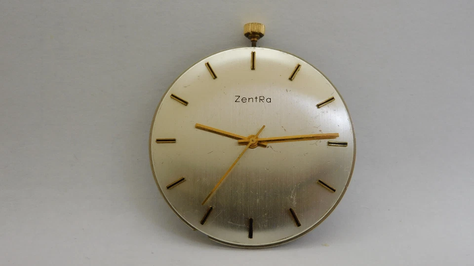 Movimento orologio funziona ZENTRA watch movement run C80 Foto 4 de 4