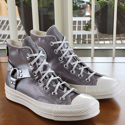Converse Chuck 70 Hi Pride A10214C Silver Metallic Size