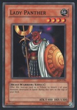 Lady Panther LON-030 Yu-gi-oh! Card with Freebies and Combine Shipping