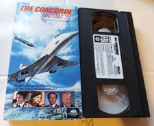 VHS The Concorde, Airport '79 Suspense, Susan Blakely, Alain Delon 1984 Tested VHS The Concorde, Airport '79 Suspense, Susan Blakely, Alain Delon 1984 Tested