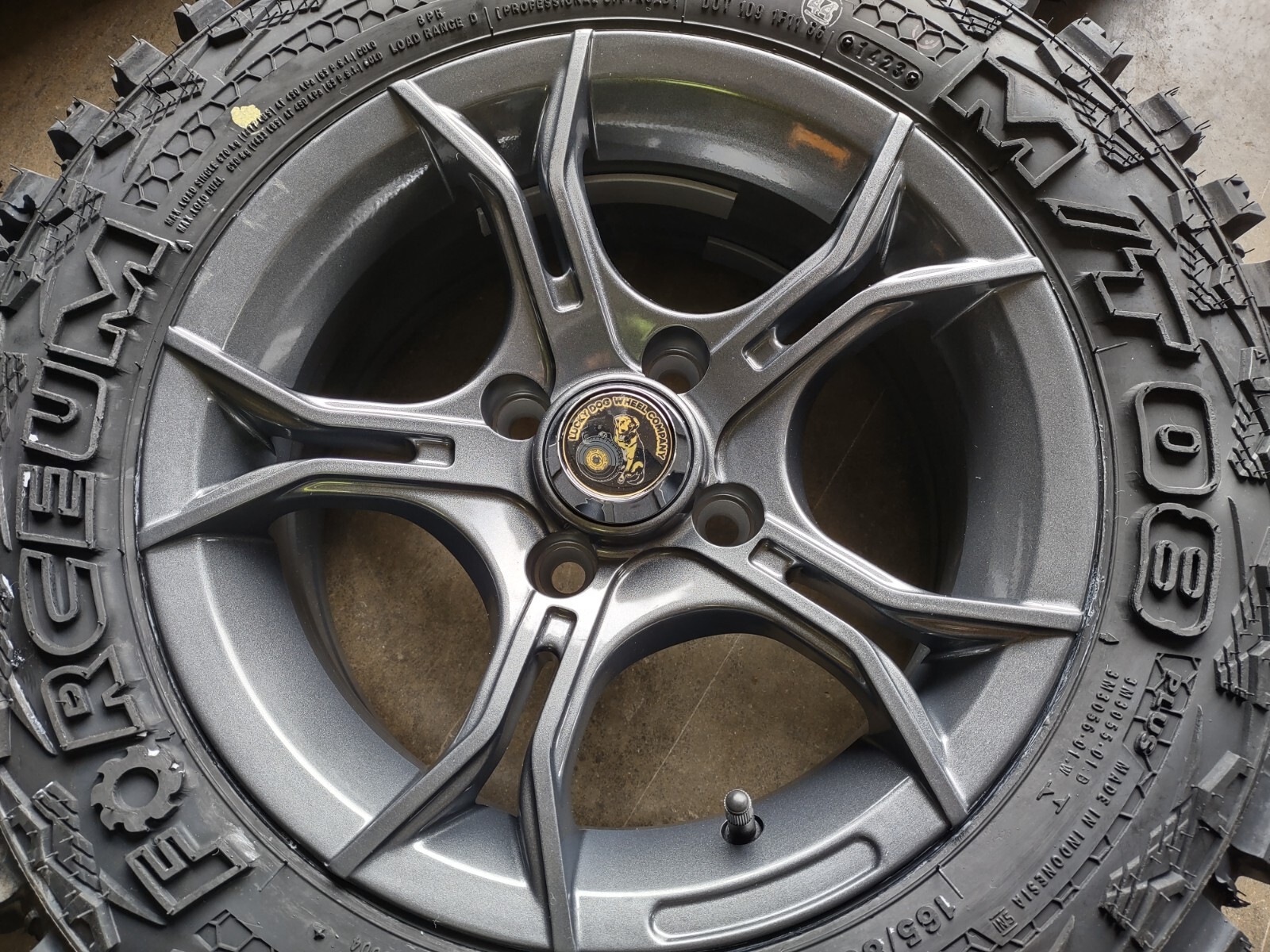 Japanese Mini Truck Wheel package. Hijet, Sambar, Mini Cab,Carry 4x100