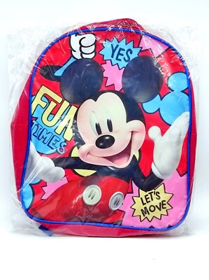 MICKEY MOUSE BACKPACK ASYLUM BACKPACK BACK PACK