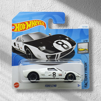 Hot Wheels Ford GT40 12/250 Factory Fresh 2/10 Mattel Auto Neu & Ovp