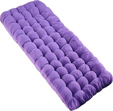 Camping Cot Mattress Pad Purple Foam Pad Thick Soft Ultra Comfort Sleeping Mat