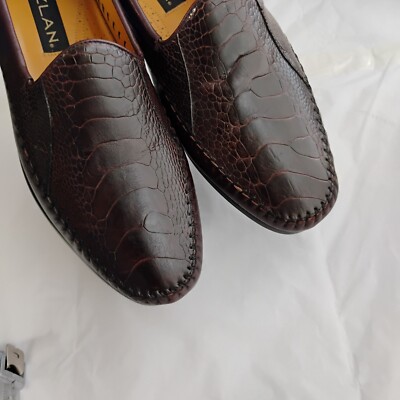 MEZLAN 1968 Mens Size 8M Ostrich Loafers Shoes | eBay display picture 3