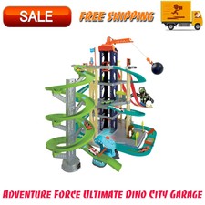 hot wheels dino city garage