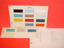 1967 FORD PICKUP TRUCK F-100 250 350 BRONCO ECONOLINE CLUB WAGON VAN PAINT CHIPS