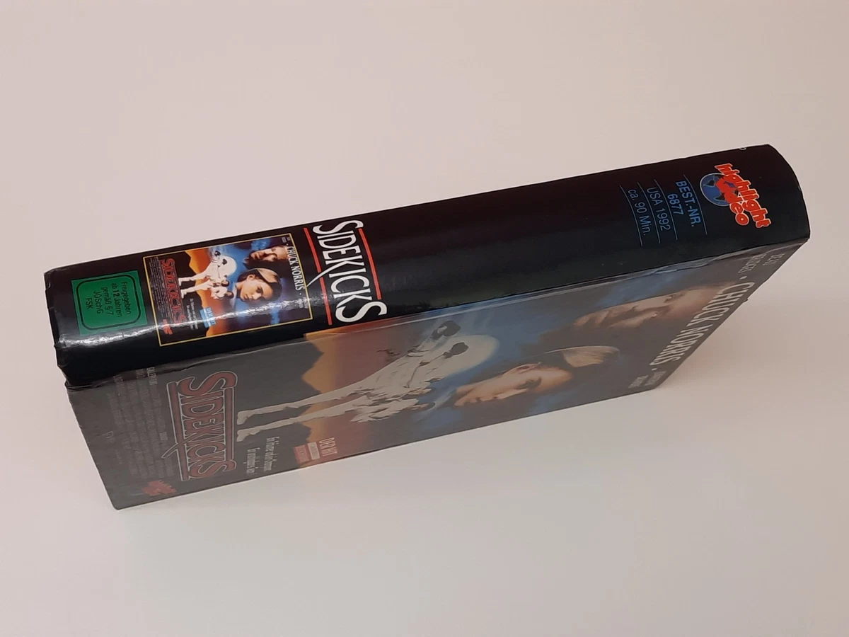 Sidekicks 1992 VHS German PAL Video Hartbox Chuck Norris Jonathan Brandis