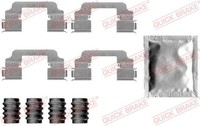 ZubehÖRsatz Scheibenbremsbelag Hinten Quick Brake 109 1826 FÜR BMW ZubehÖR KIT