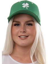 Adults Saint Patrick's Day Green Shamrock Baseball Hat