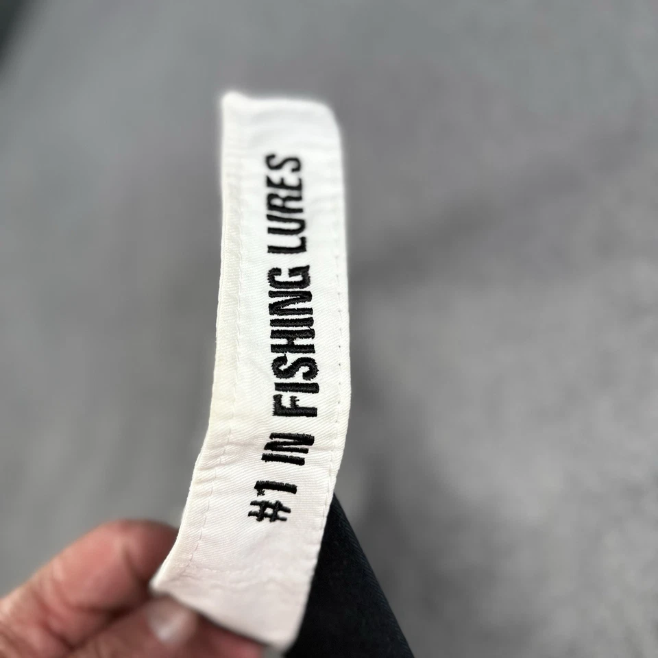 Strike King 钓鱼遮阳帽白色红色可调节 — 第 2/4 张图片