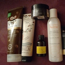 Premium Haircare Bundle Percy&Reed Wonder Balm YesTo Pure Ahava + Avene Skincare