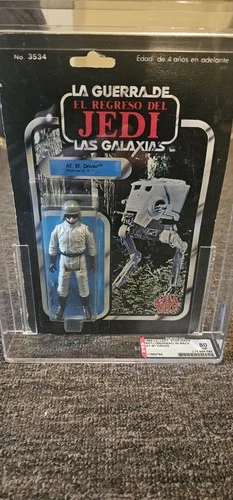 LILI LEDY Vintage Star Wars Carded At-St Driver  AFA 80 Not Ukg
