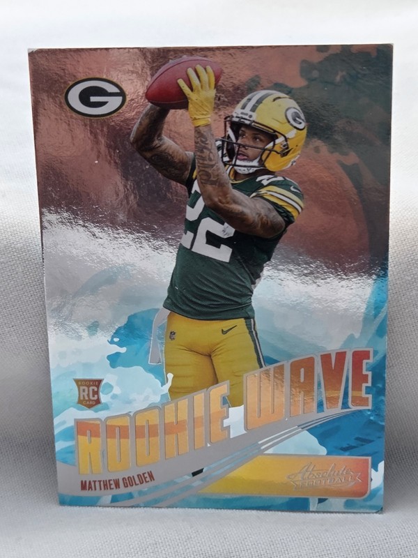 2025 Panini Absolute - Rookie Wave Matthew Golden #RW-MGN (RC)