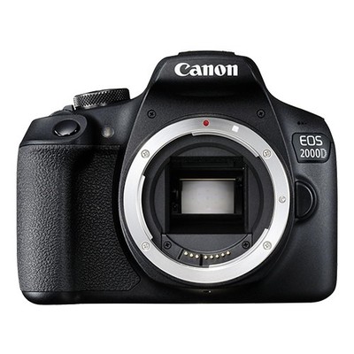 Canon EOS 2000D / Rebel T7 Digital SLR Camera Body 24.1MP Wi-Fi-WHITE BOX