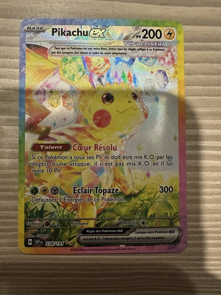 Pikachu ex, photo 2 sur 5