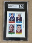 1969 TOPPS 4-N-1 HOWLEY/BARNES/PICCOLO/HAMBURGER SGC 8.5 NM-MT+
