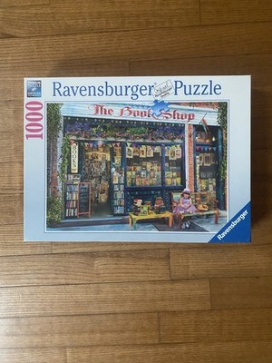 NEW RAVENSBURGER Jigsaw Puzzle 1000 piece THE BOOK SHOP Books Storefront SEALED
