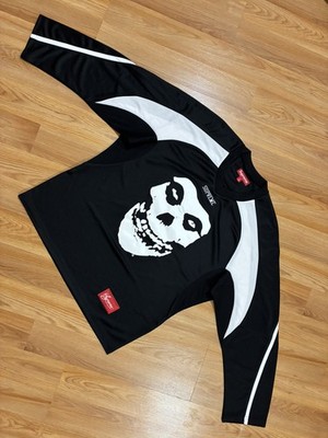 Sz M - Supreme x The Misfits Hockey Jersey (Black) New *IN HAND