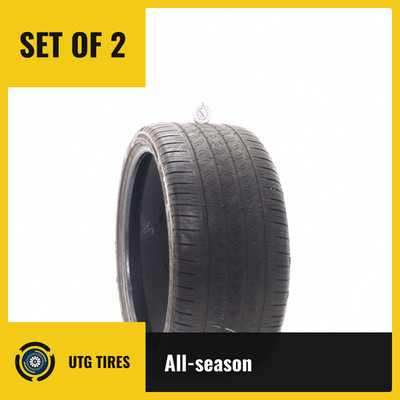 Set of (2) Used 295/30R21 Goodyear Eagle Sport TO SoundComfort 102V - 5.5/32
