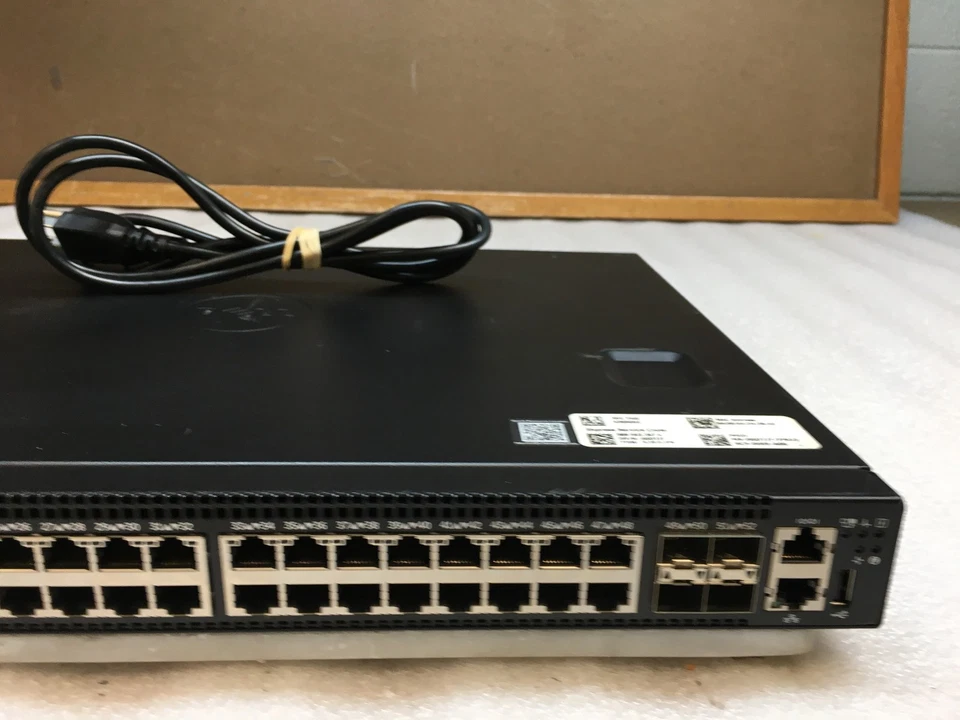 Dell S3048-ON PowerConnect 48 Port 48X1G 4X10G Network Switch w/2xPSU - Image 3 of 4