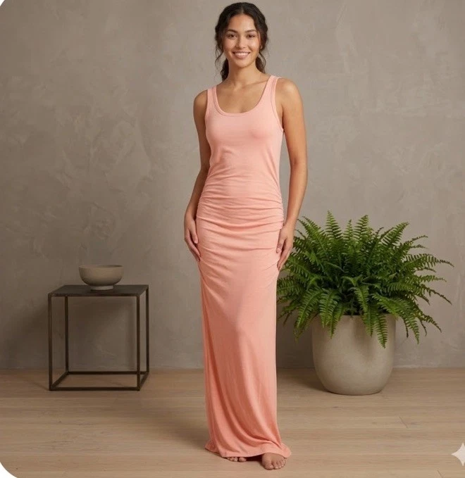 velour maxi dress LD 607