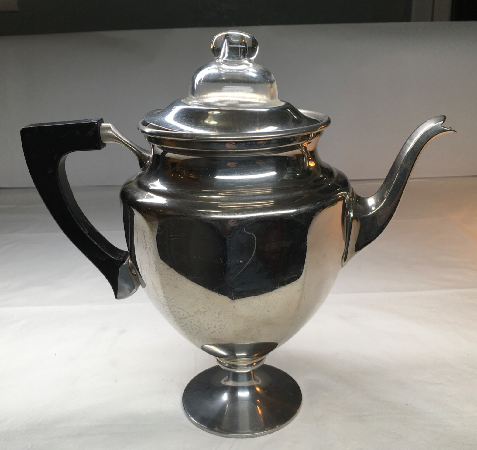 Universal # 746 Stovetop Percolating Coffee Pot 11" c.1906 With Percolator Parts