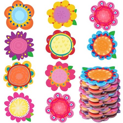 40 Pads 800 Sheets Spring Theme Flowers Sticky Notes Floral Self Stick Notepa...
