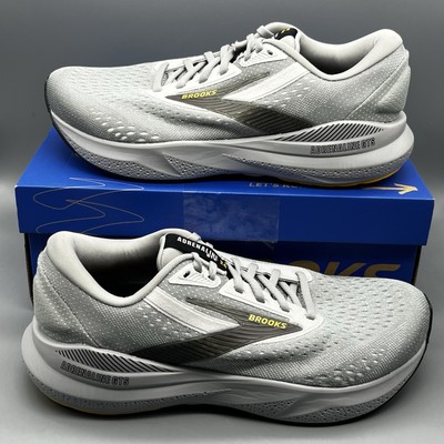 Brooks Adrenaline GTS 24 Mens 8.5 Extra Wide 4E Gray Running Walking TRIED ON!