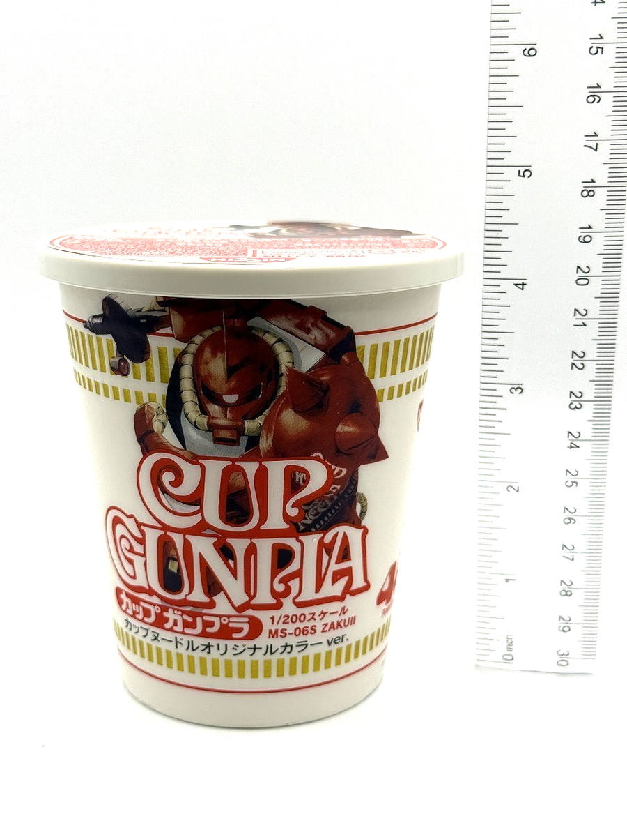 Cup Noodle 40th Limited Gunpla MS-06S ZAKUⅡ Original 1/200 Model