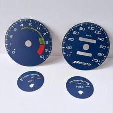 Blue Gauge Face For Jdm Honda Acura Integra Type R Dc2 Db8 Spoon Cluste Dial 10k