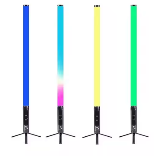 8PCS 360 Tubes Wireless Battery Pixel Led Tube Light for Dj Stage Lights W/Bag - Picture 5 of 9