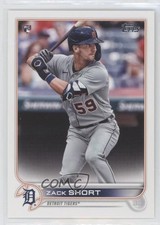 2022 Topps Series 1 Advanced Stats Back 236/300 Zack Short #148 02qo