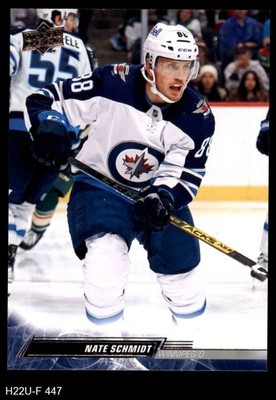 2022 Upper Deck #447 Nate Schmidt Jets-Hockey 8 - NM/MT