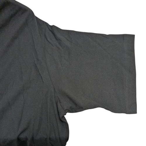 Yohji Yamamoto pour homme Henley Neck T Shirt HS T88 089 Black Gray Size 3 - Picture 3 of 7