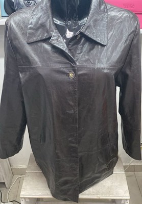 Jacket Genuine Leather PERSONA-21 Brown Woman Size M Cod. AE04