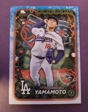 2024 Topps Holiday - Yoshinobu Yamamoto #H88 (RC) Los Angeles Dodgers
