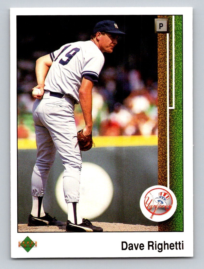 1989 Upper Deck #59 Dave Righetti