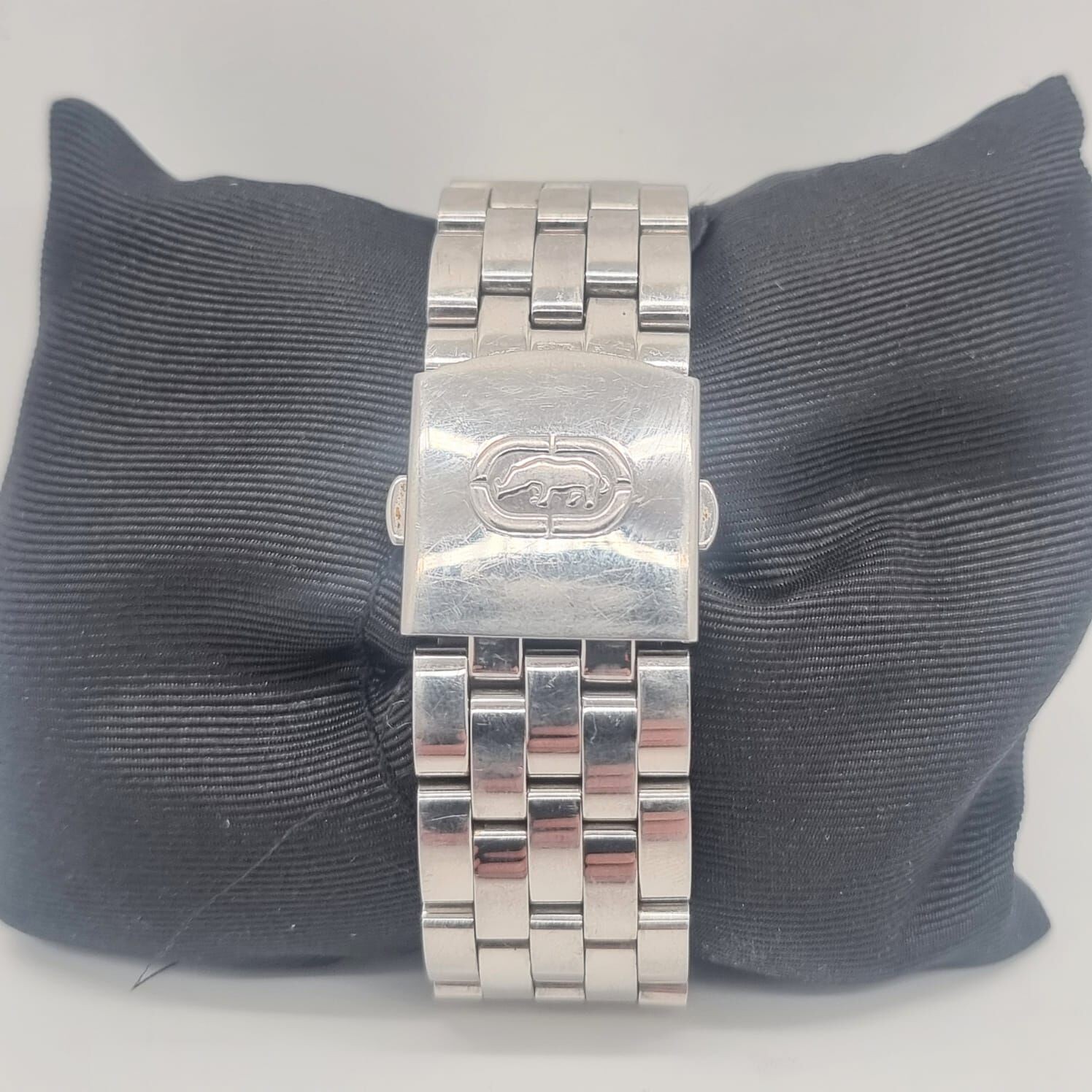 Marc Ecko E17522G1 Two Timer Dual Time Silver Sta… - image 5