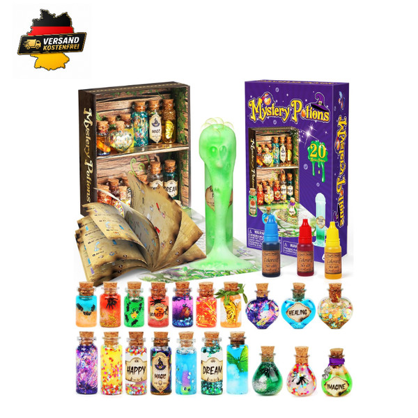 Zaubertrankset 20 Flaschen Magisches Spielzeug FüR Kinder 6-10 Jahre-image